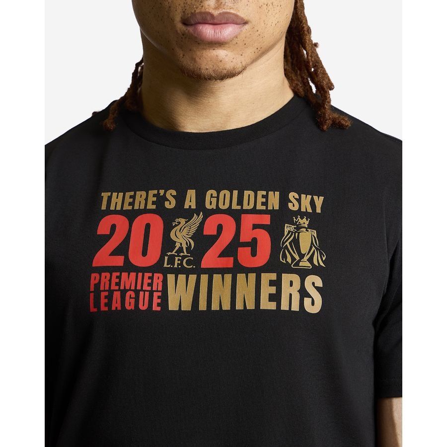 Liverpool T-Shirt EPL Champions 2024/25 - Black - Men's-SoccerKits Hub | Buy Soccer Jerseys Online